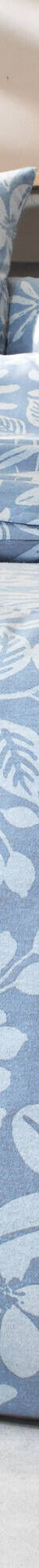 Linge de lit Céline en flanelle imprimé floral (bleu grisé) Linge de lit Céline en flanelle imprimé floral (bleu grisé)
